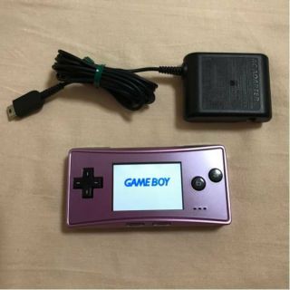 Nintendo Game Boy Micro Purple Japan Game Console Rare Game F/s