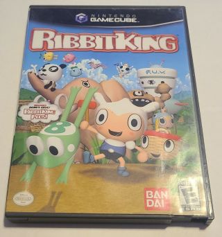 Ribbit King Nintendo Gamecube,  Wii Compatible Complete