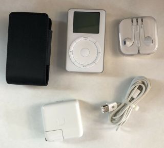 Apple Ipod 2nd Generation White (10gb) A1019 1st Ipod Rare Complete