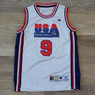 Rare Champion 1992 Team Usa Olympic Michael Jordan Jersey Size 44