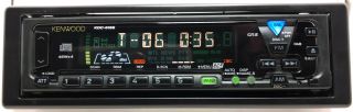 Kenwood Kdc - 515s Cd Player / Mp3 In Dash Radio Old School Stereo Rare Mask