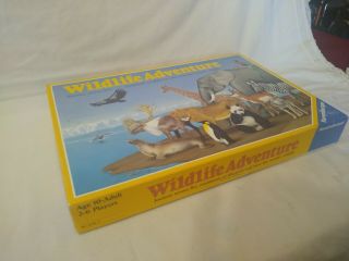 Rare Vintage Ravensburger Wildlife Adventure Board Game Complete [west Germany]