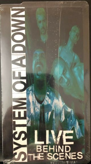 System Of A Down Live Behind The Scenes Rare Promo Vhs 1998 Nu Metal