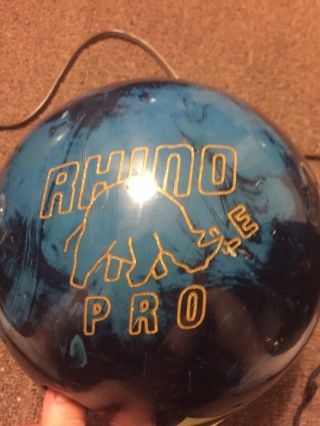 Rare Brunswick Rhino Pro Limited Edition Bowling Ball