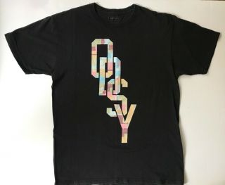 Rare Odyssey Bmx Fun Ramp Odsy T - Shirt Black Large Cult S&m Fit Bike Co Sunday B