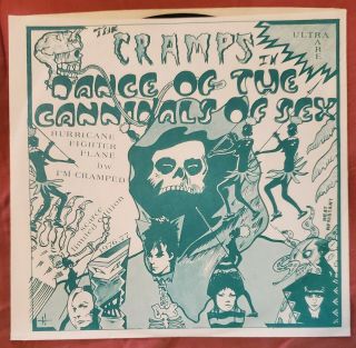 The Cramps 7 " Vinyl Rare Record I 