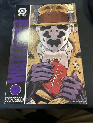 Dc Heroes Rpg Watchmen Sourcebook Rare Out Of Print