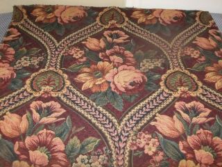Fabric Vintage Upholstery/tapestry Reversable 15fab