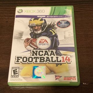 Rare Ncaa Football 14 Xbox 360 College Football 2014