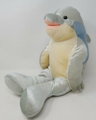 Build A Bear Rare Gray Dolphin Released Only In Florida Stuffed Plush 17 " Doll