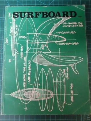 Surfboard By Stephen Shaw 1983 Rare Vintage Surf Book