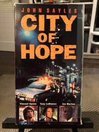 City Of Hope (vhs,  1992) Rare Oop,  Crime Thriller,  John Sayle,  Svs/triumph