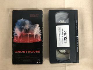 Ghosthouse (1988) Imperial Entertainment Vhs Video Horror Gore Rare Lenzi