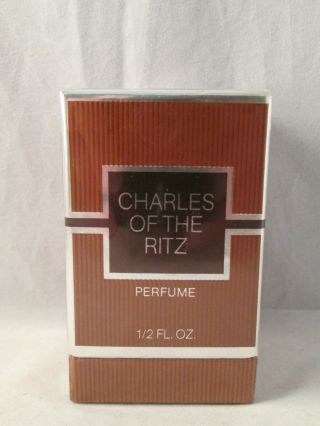 Vintage Charles Of The Ritz Pure Parfum Perfume 1/2 Oz.  Box Rare