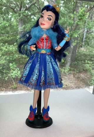 Disney Descendants Neon Lights Feature Evie Isle Of The Lost - 12 " Doll Very Rare