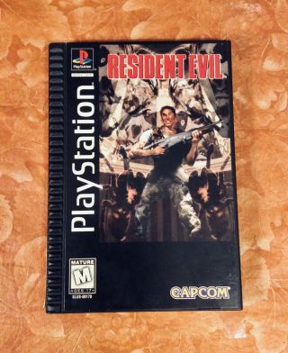 Resident Evil Sony Playstation 1,  1996 Long Box Complete Ps1 Rare Black Label