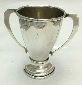 For Restoration Vintage Sterling Silver Trophy Cup 1937