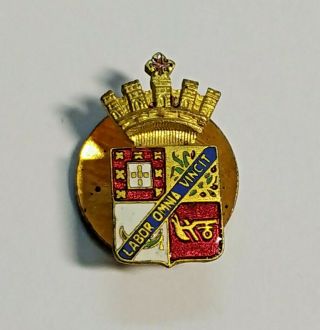 Rare Antique Button Pin Badge City Of Moçamedes - Angola Portuguese Province