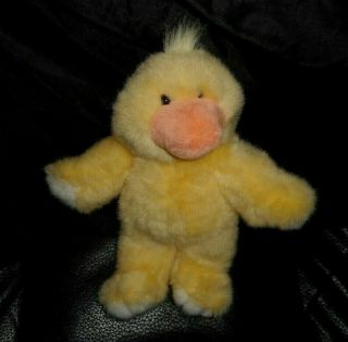 10 " Vintage 1993 Commonwealth Baby Yellow Duck Chick Stuffed Animal Plush Toy