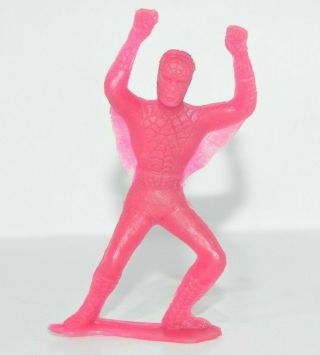 Vintage Ultra Rare Toy Mexican Figure Bootleg Hero Spider Man 80 