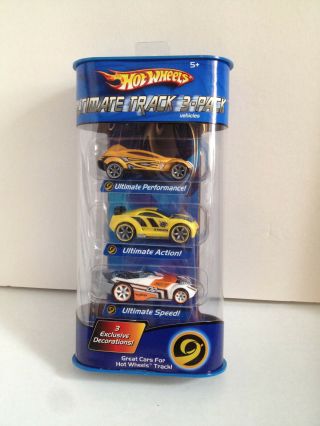 Hot Wheels Acceleracers Ultimate 3 Pack Cars Rare Colors