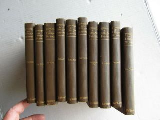 Stories By English Authors Rare Antique 1896 Set Of 10 Scribners Sons