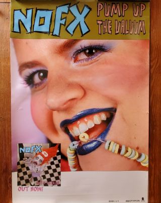 Nofx Rare Promo Poster Punk Sex Pistols Nirvana Rancid Green Day Epitaph Emo