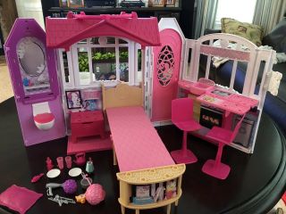 Rare 2014 Barbie Folding Apartment