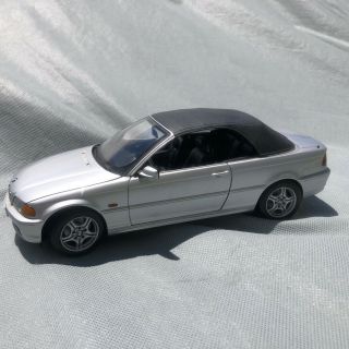 Kyosho Bmw 328i Cabriolet Silver Met W|ht Priced To Sell Very Rare 08504s