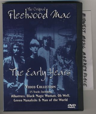 Fleetwood Mac - The Early (peter Green 1967 - 69) Years - Rare Dvd