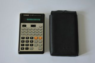 Casio Fx - 102 Rare Vintage Scientific Calculator Made In Japan