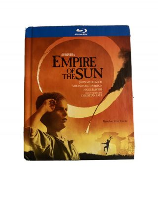 Empire Of The Sun Digibook Blu - Ray Oop Rare 2 - Disc Set