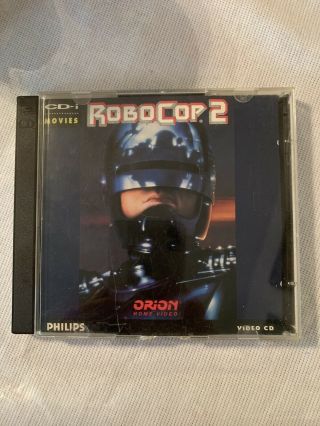 2 Philips Cdi Movies • Robocop 2 & Robocop 3 • Video Cd • Orion Home Video Rare