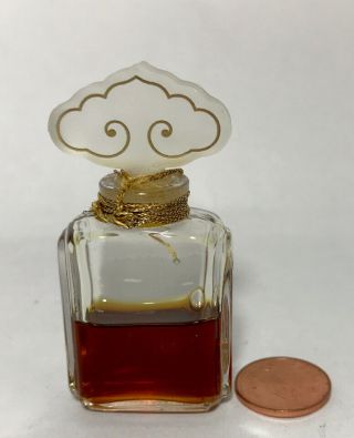 Vintage Rare Estee Lauder Cinnabar 0.  25oz Pure Perfume From 1980s
