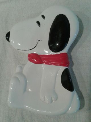 Rare Snoopy Ceramic Spoon Rest
