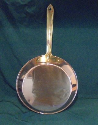 Vintage Copper And Brass Pan C1960