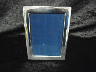 Sheffield Hallmarked 1991 Silver Picture Frame 6 X 4 Size (d1)