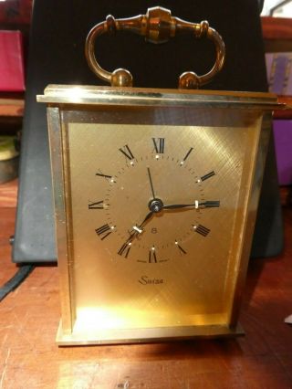 Small Antique.  Swiss Carriage Clock In Perfect Order