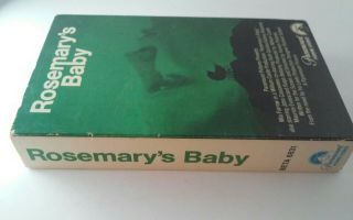 ROSEMARY ' S BABY BETA NOT VHS RARE POLANSKI HORROR Rare 3