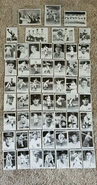 Rare 1974 Tcma 1936 - 1939 York Yankees Dynasty 56 Card Set