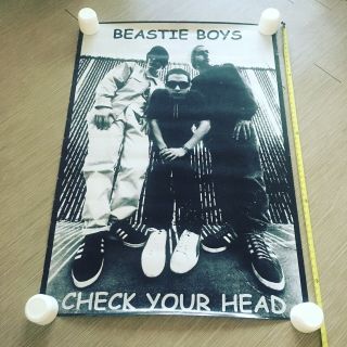 Rare Vintage 90’s Beastie Boys Check Your Head Big Large Poster Approx 37x53”