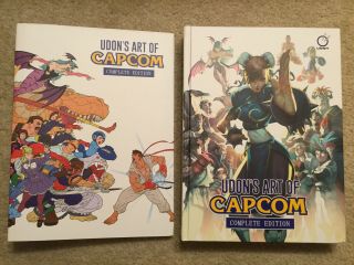 Signed Udon’s Art Of Capcom Complete Edition Hardcover Hc Rare Oop 2014 Sdcc Sf