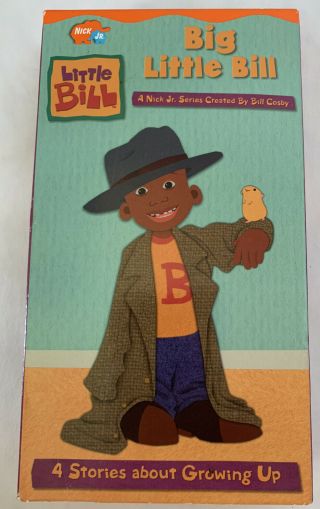 Little Bill Me and My Family/Big Little Bill - Nick Jr (VHS) Rare 4 Episodes 2
