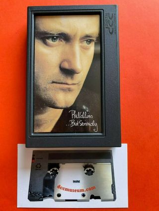 Rare Dcc Phil Collins But Seriously Digital Compact Cassette