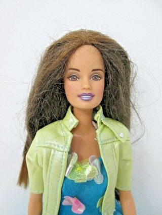 Jewel Girl Teresa Barbie Doll 2000 Bendy Everflex Waist Two Tone Hair