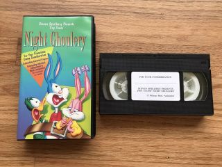 Rare Night Ghoulery Tiny Toons Tape Fyc Emmy Screener For Consideration 1995
