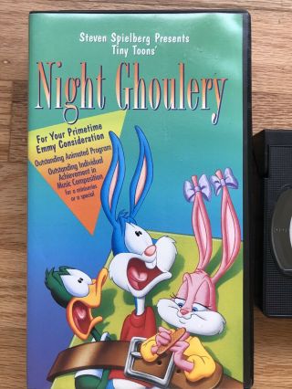 RARE Night Ghoulery Tiny Toons Tape FYC Emmy Screener For Consideration 1995 2