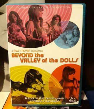 Beyond The Valley Of The Dolls Dvd 2 - Disc Special Edition W/lobby Cards Rare Oop