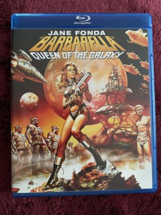 Rare Barbarella Blu - Ray Disc (2012) Jane Fonda 1968