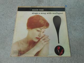 Rare - Annie Ross Sings A Song With Mulligan - Lp - World Pacific 1020 - Vg/vg,
